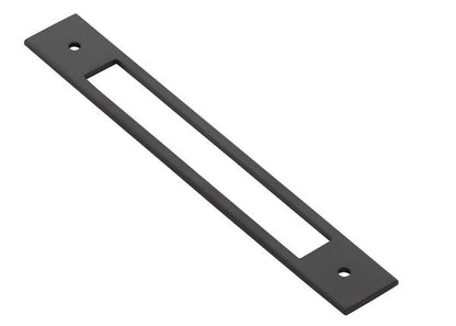 Emtek - Modern Backplate For Cabinet Pull, 6 Inch C-C