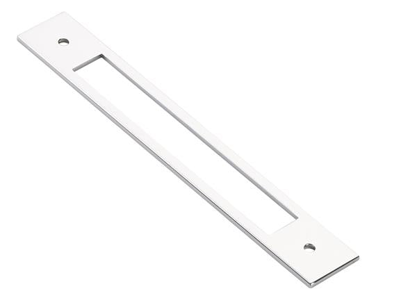 Emtek - Modern Backplate For Cabinet Pull, 6 Inch C-C