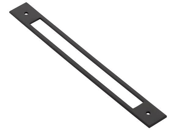 Emtek - Modern Backplate For Cabinet Pull, 8 Inch C-C