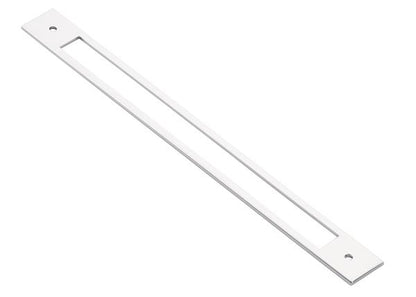 Emtek - Modern Backplate For Cabinet Pull, 10 Inch C-C