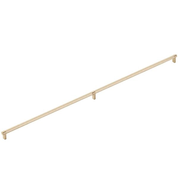 Emtek - Concealed Surface, Select Appliance Pull 36 Inch C-C, Rectangular Stem, Knurled Bar