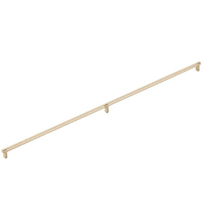 Emtek - Concealed Surface, Select Appliance Pull 36 Inch C-C, Rectangular Stem, Knurled Bar