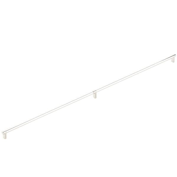 Emtek - Concealed Surface, Select Appliance Pull 36 Inch C-C, Rectangular Stem, Smooth Bar