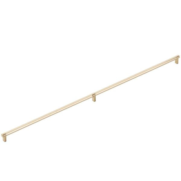 Emtek - Concealed Surface, Select Appliance Pull 36 Inch C-C, Rectangular Stem, Smooth Bar
