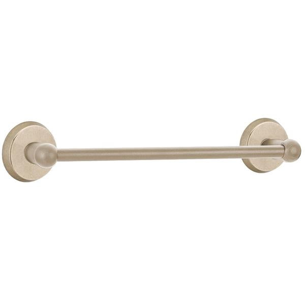 Emtek - Sandcast Bronze Towel Bar, 18 Inch
