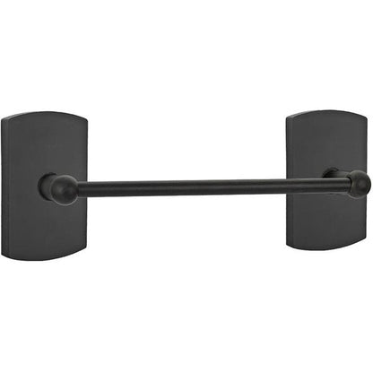 Emtek - Sandcast Bronze Towel Bar, 18 Inch
