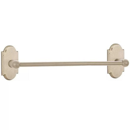 Emtek - Sandcast Bronze Single Towel Bar