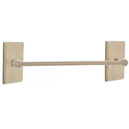 Emtek - Sandcast Bronze Single Towel Bar