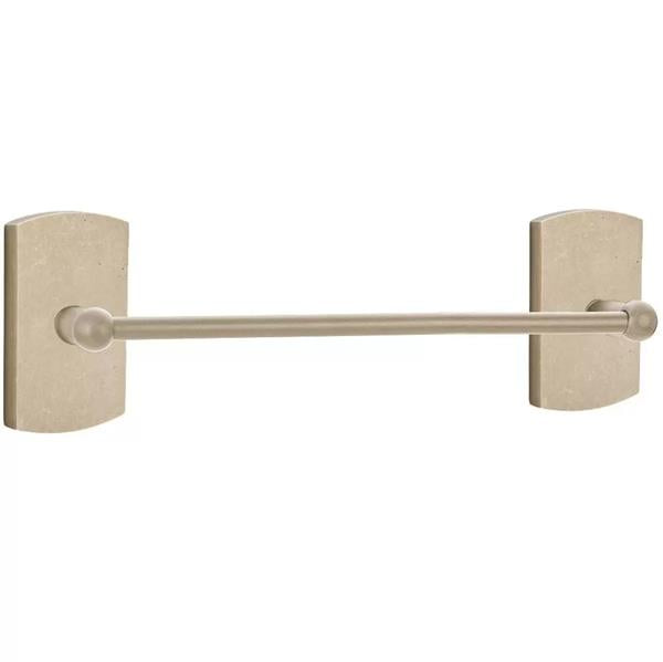Emtek - Sandcast Bronze Single Towel Bar