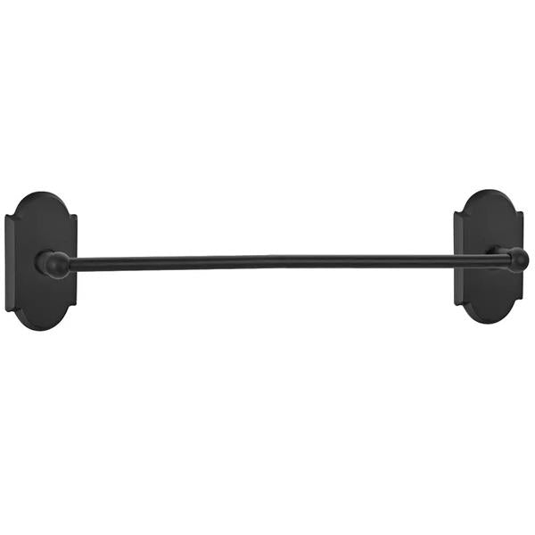 Emtek - Sandcast Bronze Single Towel Bar