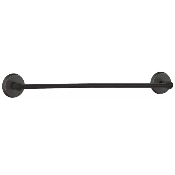 Emtek - Sandcast Bronze Single Towel Bar