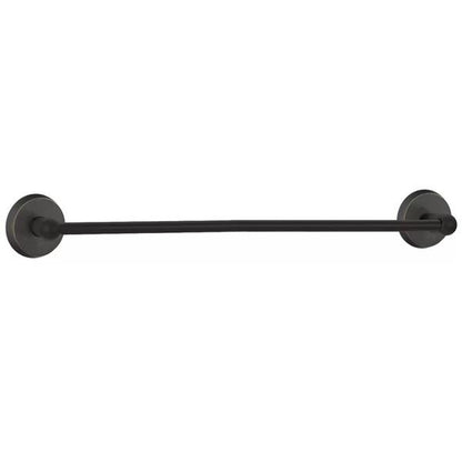 Emtek - Sandcast Bronze Single Towel Bar