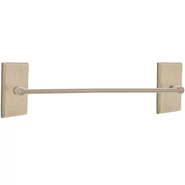 Emtek - Sandcast Bronze Single Towel Bar