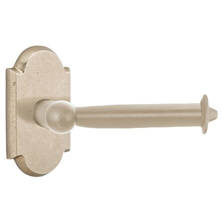 Emtek - Sandcast Bronze Toilet Paper Holder, Bar