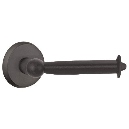 Emtek - Sandcast Bronze Toilet Paper Holder, Bar