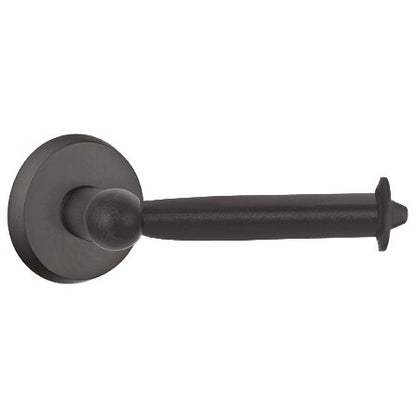 Emtek - Sandcast Bronze Toilet Paper Holder, Bar