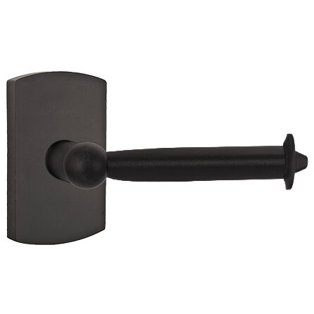 Emtek - Sandcast Bronze Toilet Paper Holder, Bar