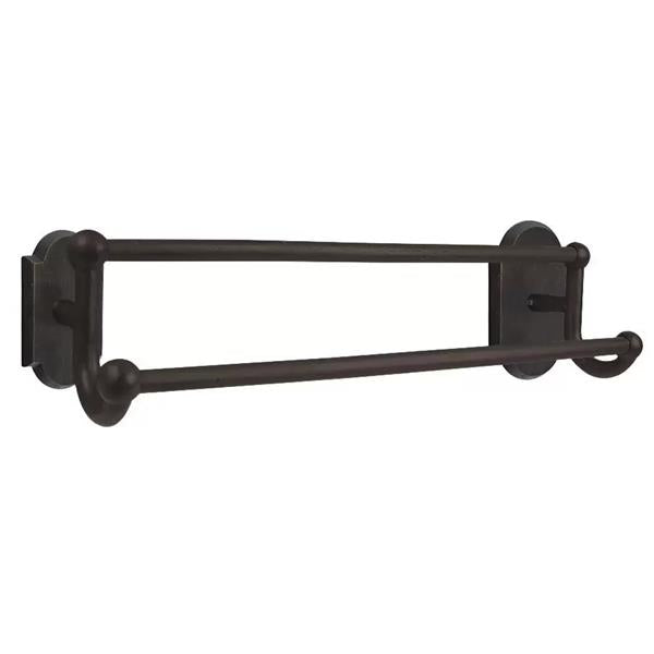 Emtek - Sandcast Bronze Double Towel Bar