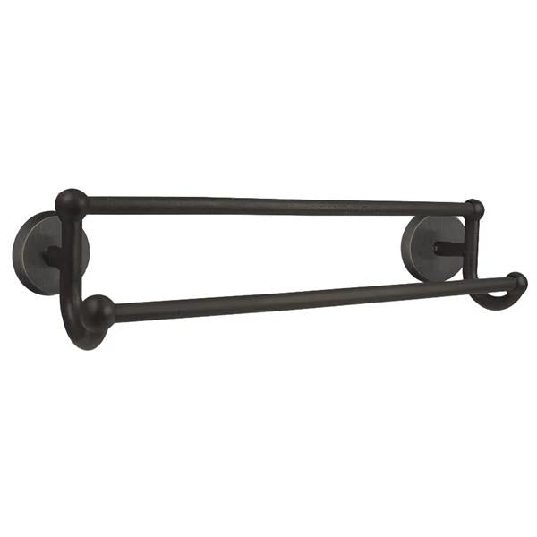 Emtek - Sandcast Bronze Double Towel Bar