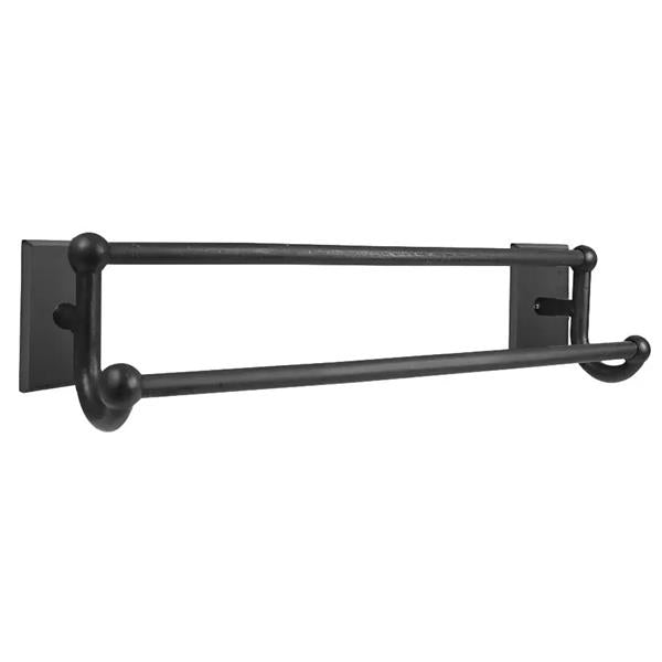 Emtek - Sandcast Bronze Double Towel Bar