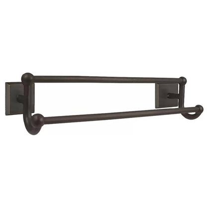 Emtek - Sandcast Bronze Double Towel Bar