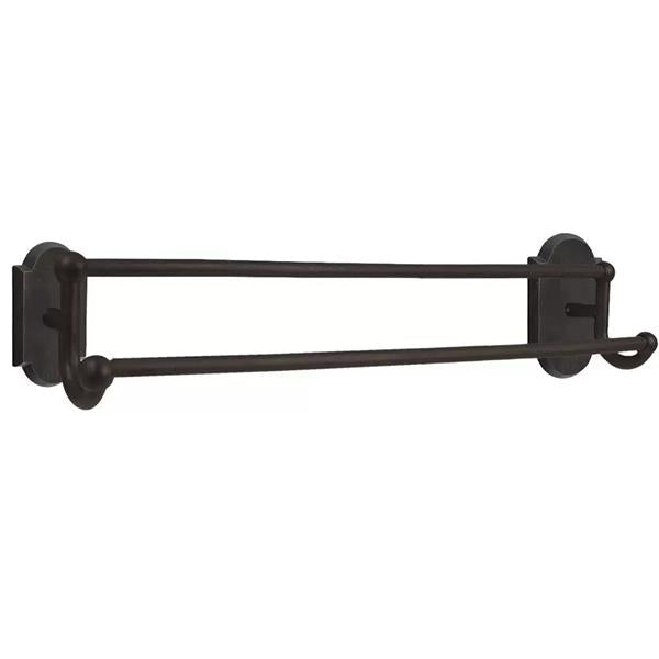 Emtek - Sandcast Bronze Double Towel Bar
