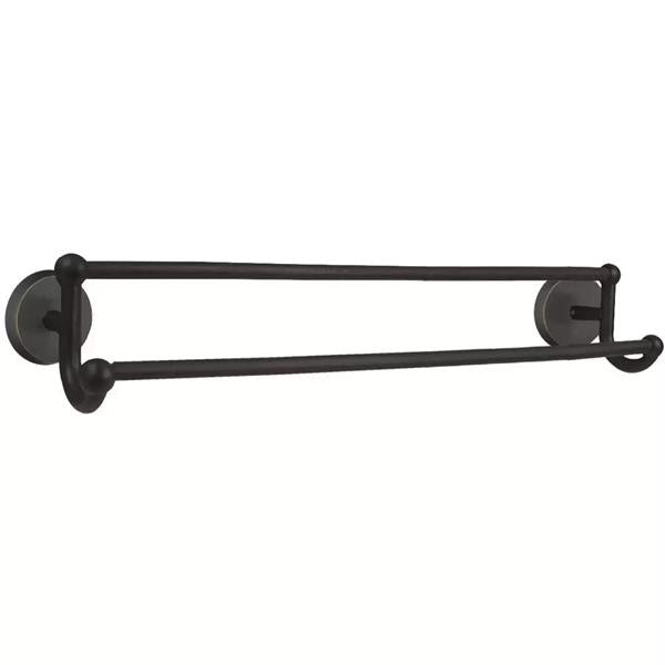 Emtek - Sandcast Bronze Double Towel Bar