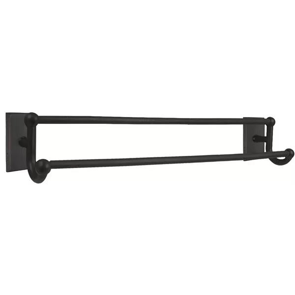 Emtek - Sandcast Bronze Double Towel Bar