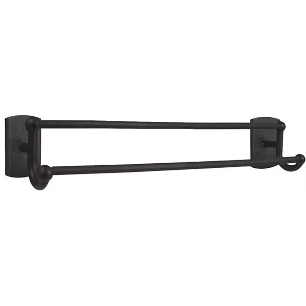 Emtek - Sandcast Bronze Double Towel Bar