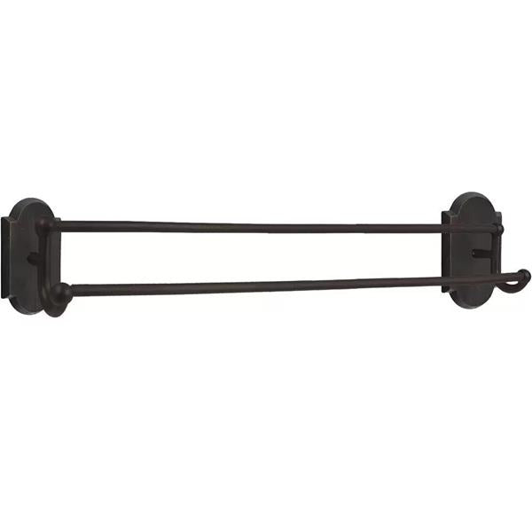 Emtek - Sandcast Bronze Double Towel Bar