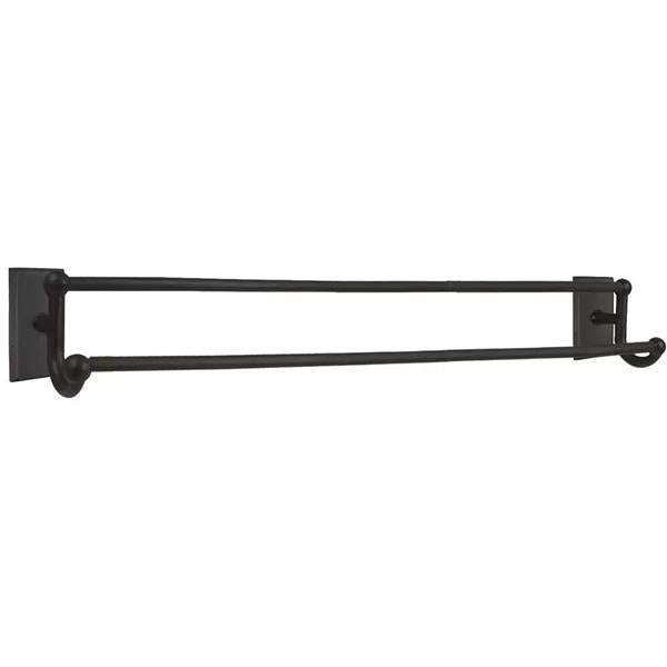 Emtek - Sandcast Bronze Double Towel Bar