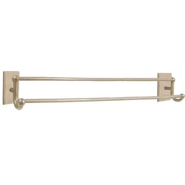 Emtek - Sandcast Bronze Double Towel Bar