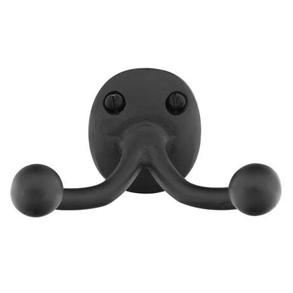 Emtek - Sandcast Bronze Double Hook W/ Plate