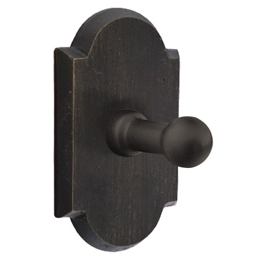 Emtek - Sandcast Bronze Single Post Sty Hook