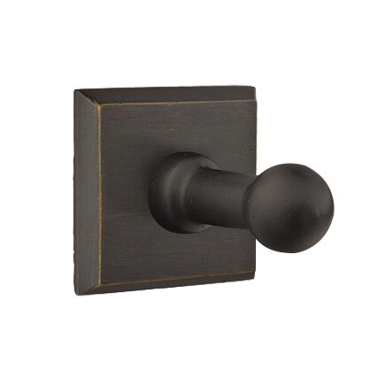 Emtek - Sandcast Bronze Single Post Sty Hook