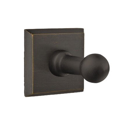 Emtek - Sandcast Bronze Single Post Sty Hook