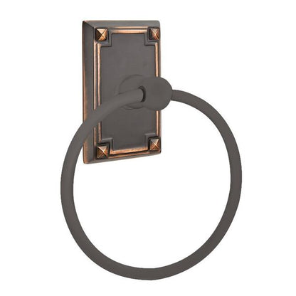 Emtek - Traditional Brass Towel Ring, 6-7/8 Inch