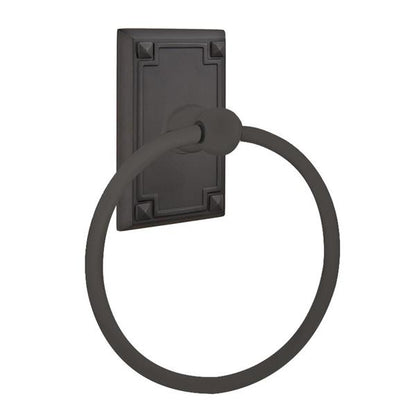 Emtek - Traditional Brass Towel Ring, 6-7/8 Inch