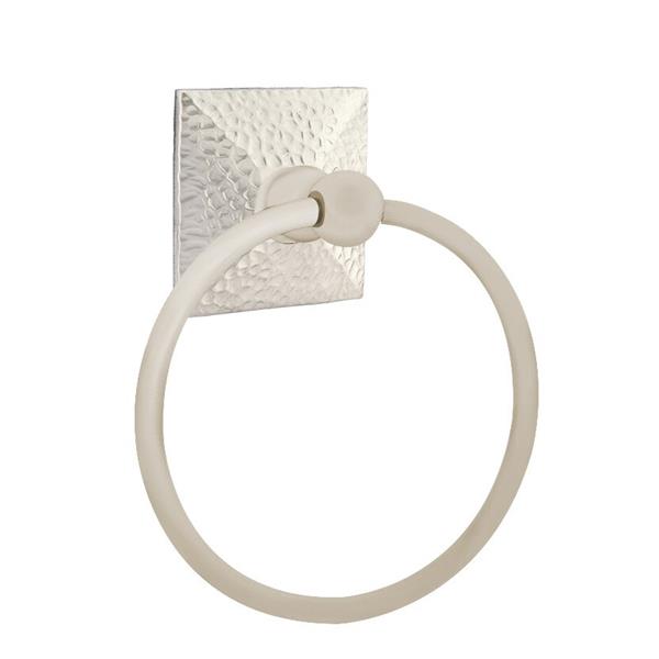Emtek - Traditional Brass Towel Ring, 6-7/8 Inch