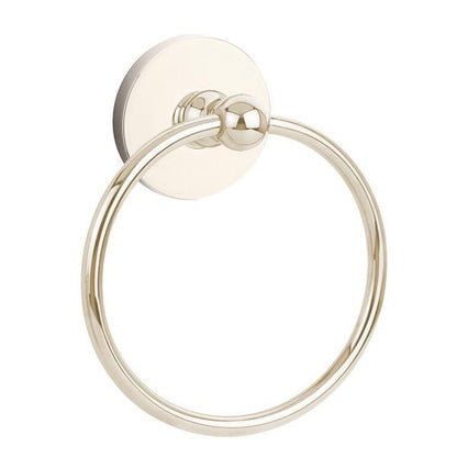 Emtek - Traditional Brass Towel Ring, 6-7/8 Inch