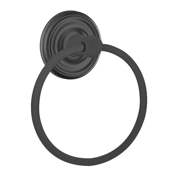 Emtek - Traditional Brass Towel Ring, 6-7/8 Inch