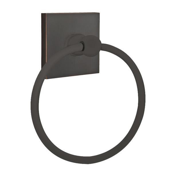 Emtek - Traditional Brass Towel Ring, 6-7/8 Inch