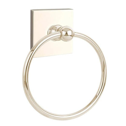 Emtek - Traditional Brass Towel Ring, 6-7/8 Inch