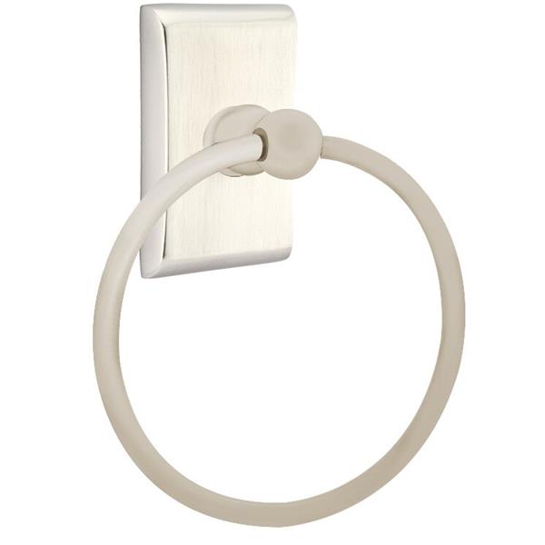 Emtek - Traditional Brass Towel Ring, 6-7/8 Inch
