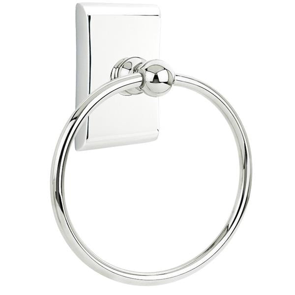 Emtek - Traditional Brass Towel Ring, 6-7/8 Inch