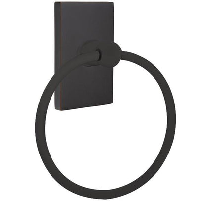 Emtek - Traditional Brass Towel Ring, 6-7/8 Inch