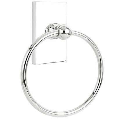 Emtek - Traditional Brass Towel Ring, 6-7/8 Inch