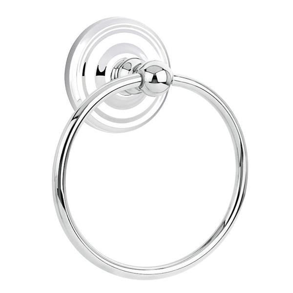 Emtek - Traditional Brass Towel Ring, 6-7/8 Inch