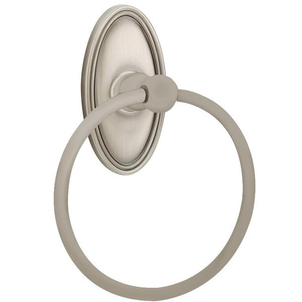 Emtek - Traditional Brass Towel Ring, 6-7/8 Inch