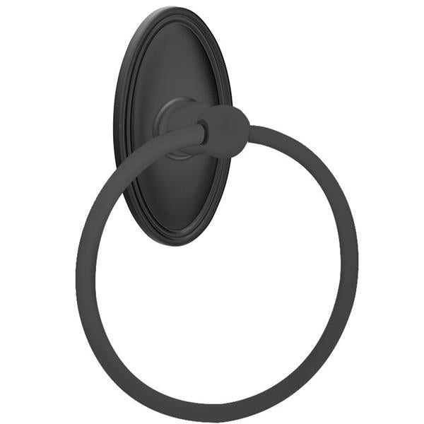 Emtek - Traditional Brass Towel Ring, 6-7/8 Inch